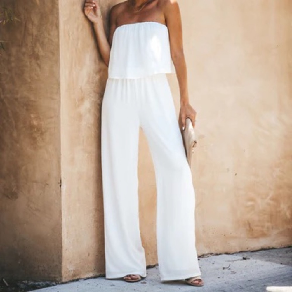 VICI Strapless Jumpsuit